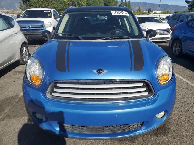 WMWZB3C52CWM02742 - 2012 MINI COOPER COUNTRYMAN BLUE photo 5