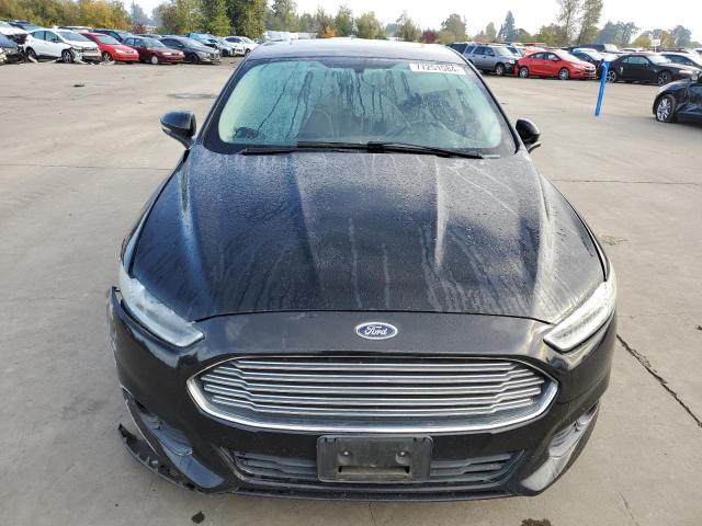 3FA6P0HDXER169260 - 2014 FORD FUSION SE BLACK photo 5