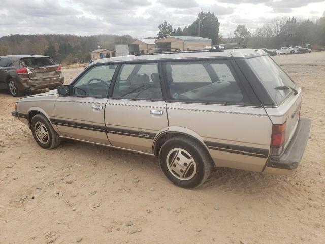 JF1AN43B8HC461506 - 1987 SUBARU GL GOLD photo 2