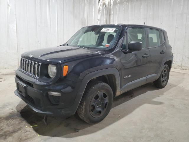 ZACNJBAB7KPK24942 - 2019 JEEP RENEGADE SPORT BLACK photo 1