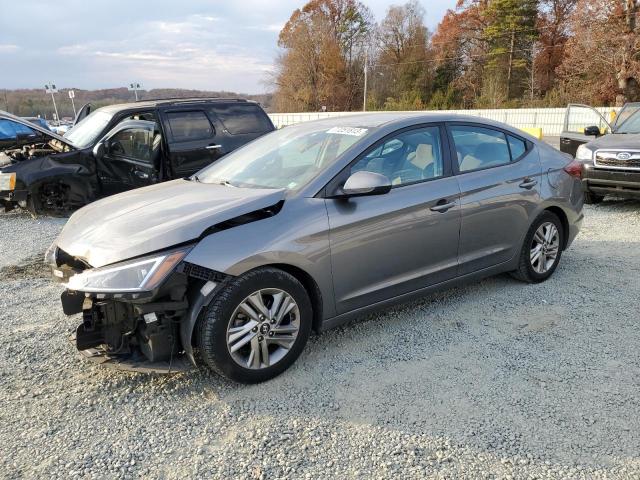 5NPD84LF4KH480924 - 2019 HYUNDAI ELANTRA SEL GRAY photo 1