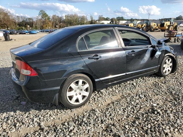 19XFA1F56AE060678 - 2010 HONDA CIVIC LX BLACK photo 3