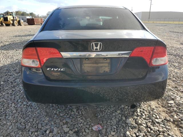 19XFA1F56AE060678 - 2010 HONDA CIVIC LX BLACK photo 6