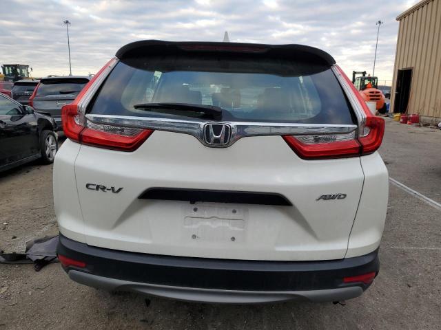 2HKRW6H39JH221978 - 2018 HONDA CR-V LX WHITE photo 6