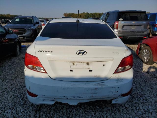 KMHCT4AE6FU927863 - 2015 HYUNDAI ACCENT GLS WHITE photo 6