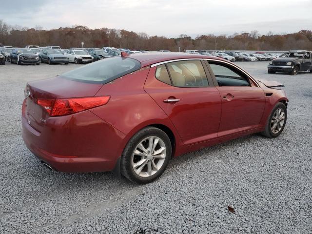 5XXGN4A73CG006638 - 2012 KIA OPTIMA EX RED photo 3