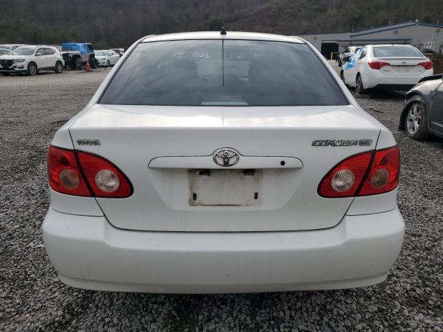 JTDBR32E970127834 - 2007 TOYOTA COROLLA CE WHITE photo 6