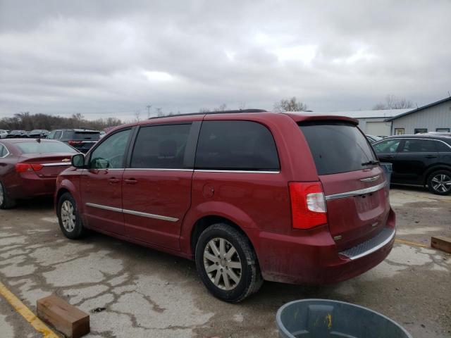 2C4RC1BGXFR602031 - 2015 CHRYSLER TOWN & COU TOURING მუქწითელი ფოტო 2