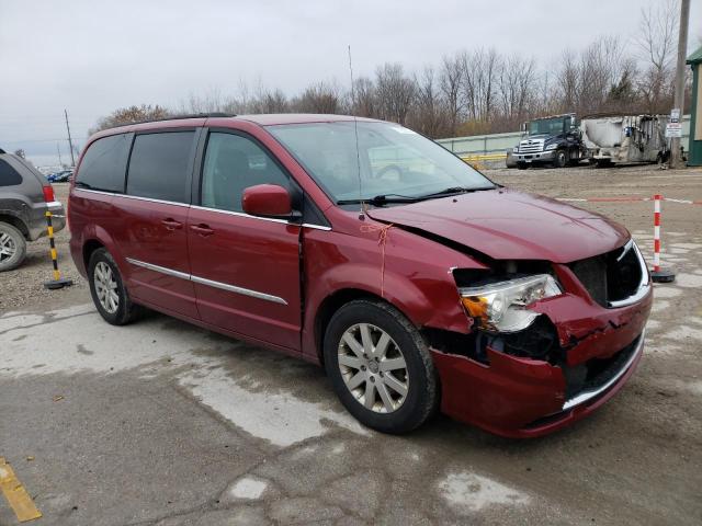 2C4RC1BGXFR602031 - 2015 CHRYSLER TOWN & COU TOURING მუქწითელი ფოტო 4