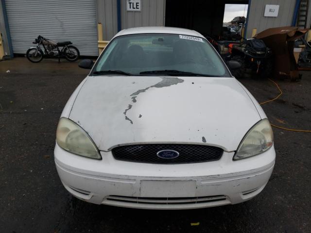 1FAFP53U17A157015 - 2007 FORD TAURUS SE WHITE photo 5