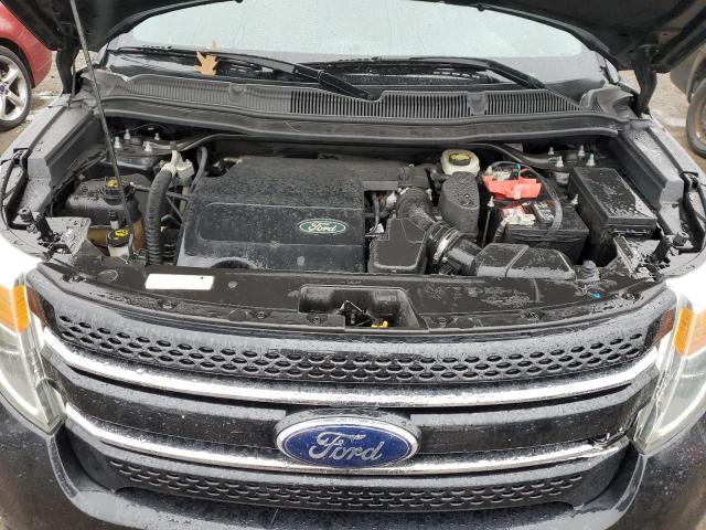 1FM5K8F80DGC30366 - 2013 FORD EXPLORER LIMITED BLACK photo 11