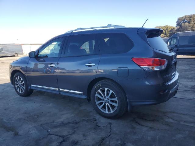 5N1AR2MN4EC681499 - 2014 NISSAN PATHFINDER S GRAY photo 2