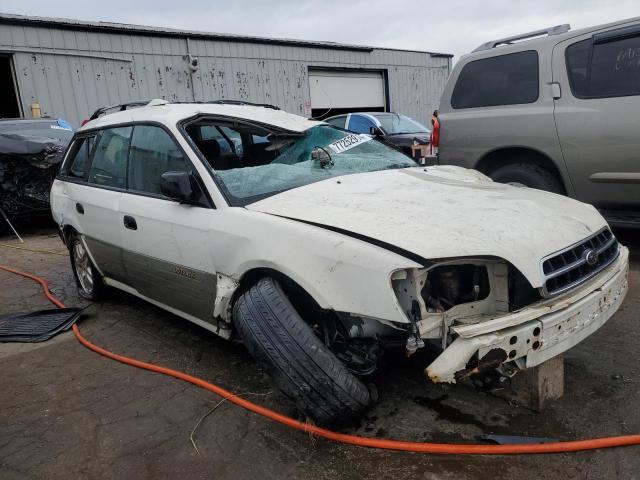 4S3BH6752Y7648304 - 2000 SUBARU LEGACY OUTBACK AWP 白色 照片 4