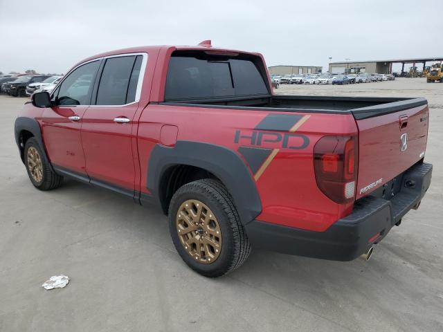 5FPYK3F77NB003464 - 2022 HONDA RIDGELINE RTL RED photo 2