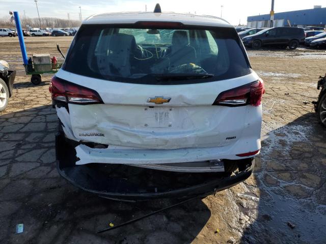 3GNAXSEV1NS218147 - 2022 CHEVROLET EQUINOX LS WHITE photo 6