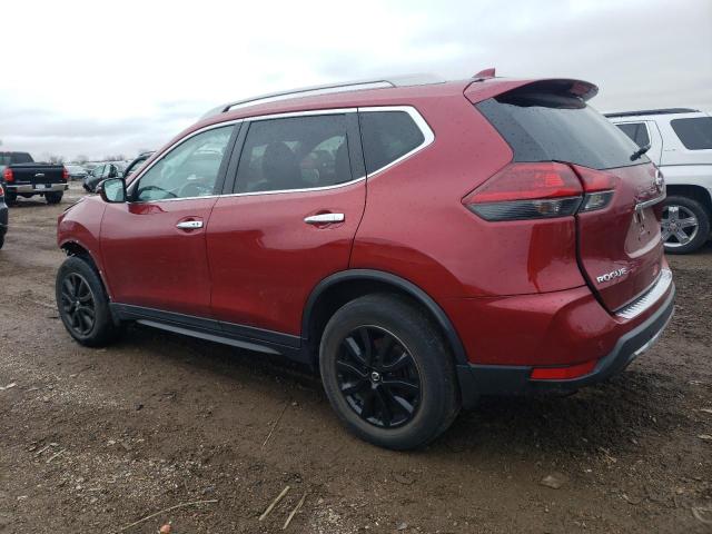 5N1AT2MVXKC802064 - 2019 NISSAN ROGUE S RED photo 2