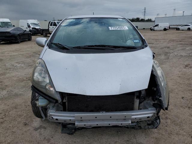 JHMGE8H33DC017245 - 2013 HONDA FIT SILVER photo 5