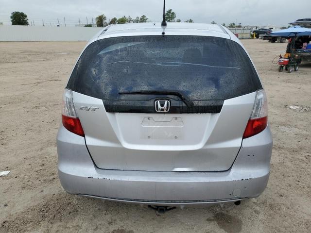 JHMGE8H33DC017245 - 2013 HONDA FIT SILVER photo 6