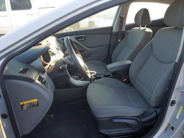 KMHDH4AE3EU172594 - 2014 HYUNDAI ELANTRA SE SILVER photo 7