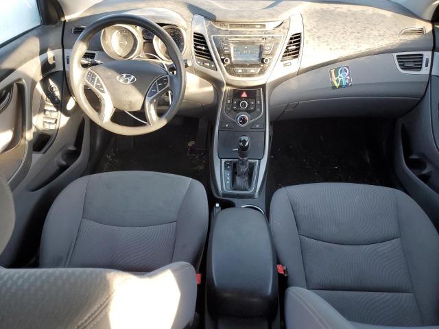 KMHDH4AE3EU172594 - 2014 HYUNDAI ELANTRA SE SILVER photo 8