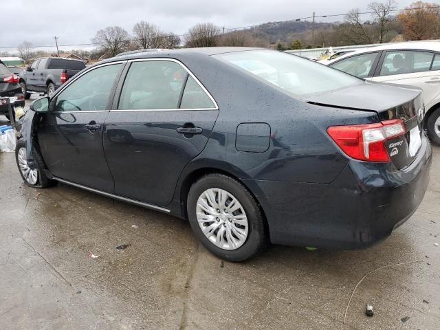 4T4BF1FK5DR303698 - 2013 TOYOTA CAMRY L BLACK photo 2