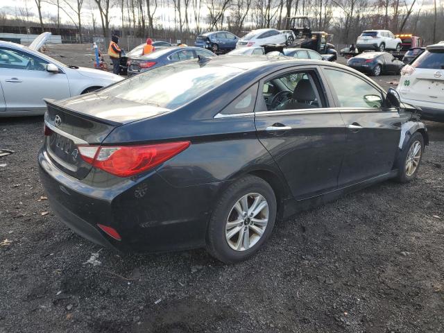 5NPEB4AC6EH843520 - 2014 HYUNDAI SONATA GLS BLACK photo 3