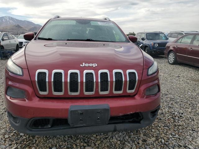 1C4PJLCS2EW117349 - 2014 JEEP CHEROKEE LATITUDE RED photo 5