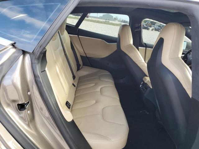 5YJSA1E29FF108410 - 2015 TESLA MODEL S ყავისფერი ფოტო 10