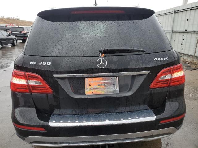 4JGDA5HB4DA201929 - 2013 MERCEDES-BENZ ML 350 4MATIC BLACK photo 6