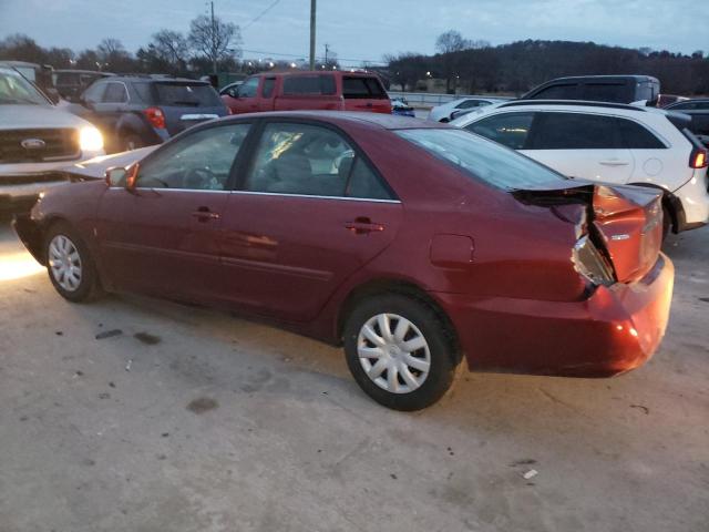 4T1BE32K35U005683 - 2005 TOYOTA CAMRY LE MAROON photo 2