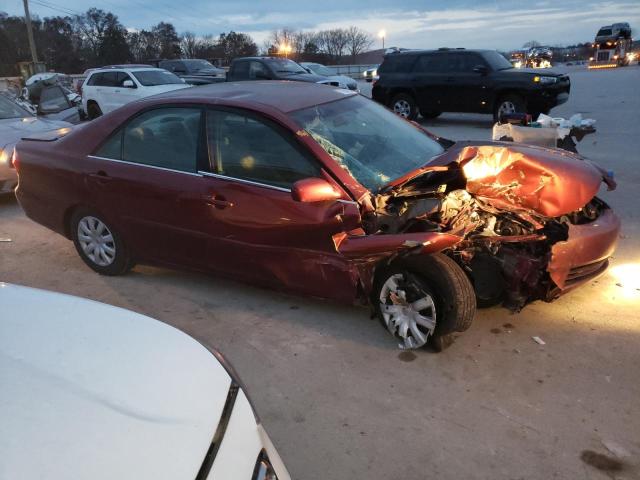 4T1BE32K35U005683 - 2005 TOYOTA CAMRY LE MAROON photo 4