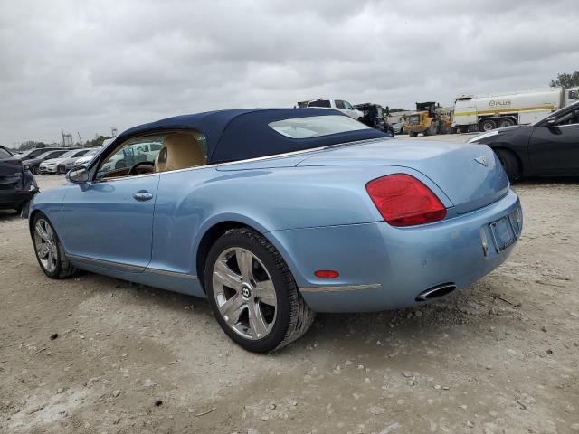 SCBDR33W38C051739 - 2008 BENTLEY CONTINENTA GTC BLUE photo 2