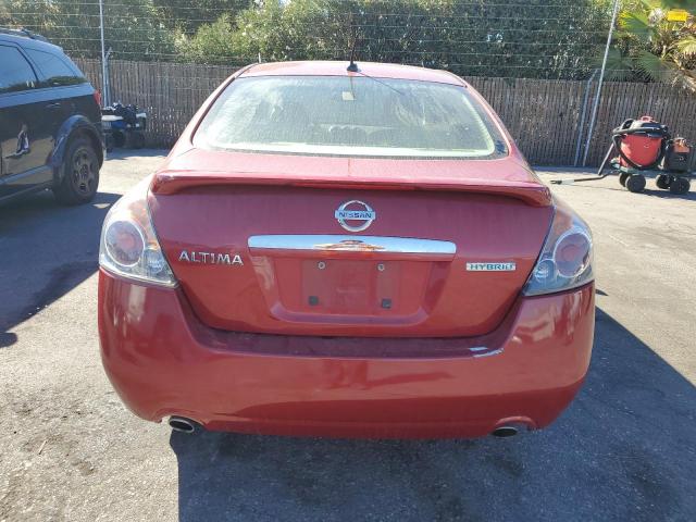 1N4CL21E59C135101 - 2009 NISSAN ALTIMA HYBRID RED photo 6