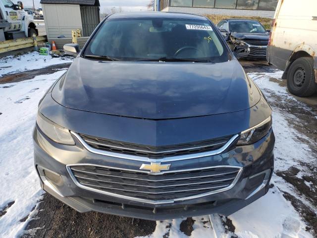 1G1ZE5ST6GF251425 - 2016 CHEVROLET MALIBU LT BLUE photo 5