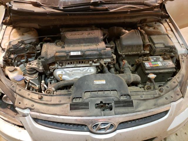 KMHDC8AE3CU138786 - 2012 HYUNDAI ELANTRA TO GLS SILVER photo 11