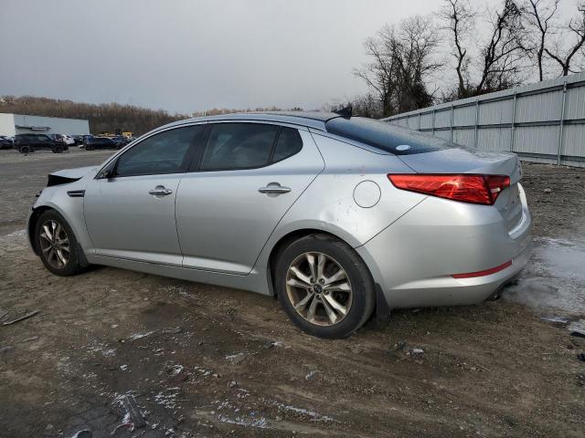 KNAGN4A74B5166060 - 2011 KIA OPTIMA EX SILVER photo 2