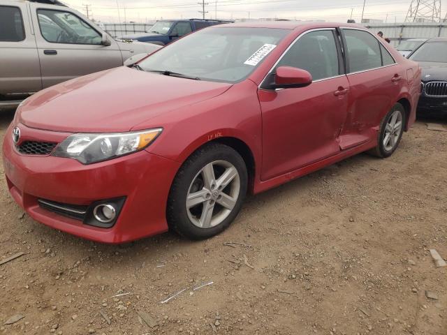 4T1BF1FK7CU587117 - 2012 TOYOTA CAMRY BASE RED photo 1