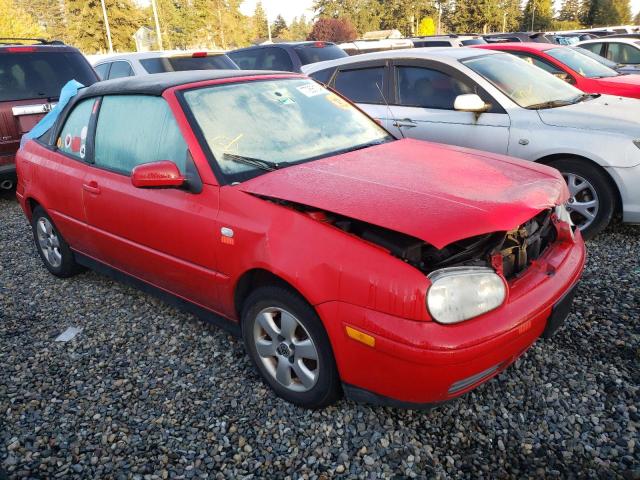 3VWDC21V01M811565 - 2001 VOLKSWAGEN CABRIO GLX წითელი ფოტო 4
