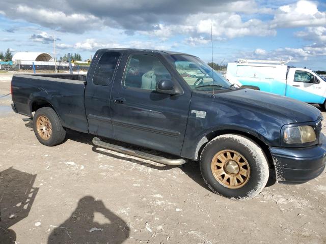 1FTRX17W02NB70433 - 2002 FORD F150 BLACK photo 4