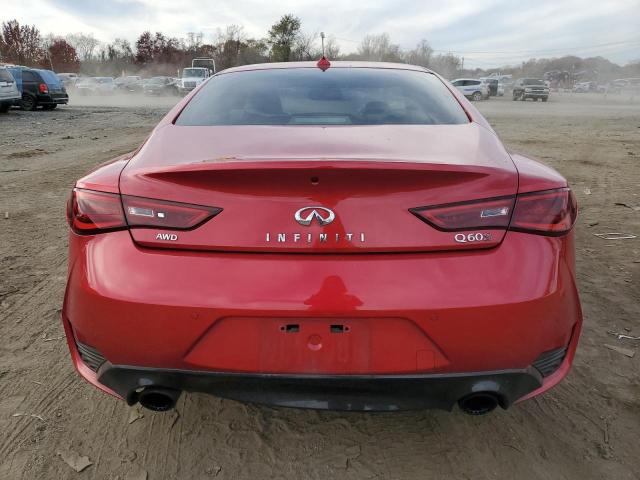 JN1FV7EL4HM702143 - 2017 INFINITI Q60 RED SPORT 400 RED photo 6