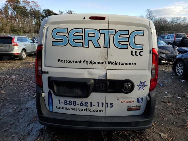 ZFBERFAT3G6B05751 - 2016 RAM PROMASTER თეთრი ფოტო 6