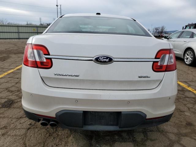 1FAHP2EW2BG169380 - 2011 FORD TAURUS SEL WHITE photo 6