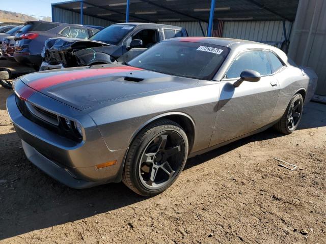 2C3CDYAG9CH269436 - 2012 DODGE CHALLENGER SXT GRAY photo 1