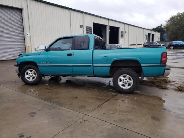 3B7HC13Y3VM531330 - 1997 DODGE RAM 1500 TURQUOISE photo 2