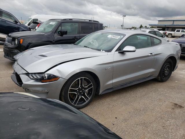 1FA6P8CF6L5176617 - 2020 FORD MUSTANG GT SILVER photo 1