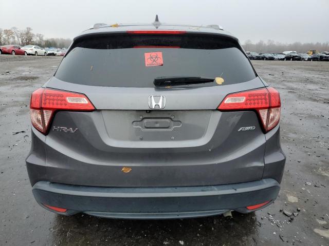 3CZRU6H78GM755320 - 2016 HONDA HR-V EXL GRAY photo 6