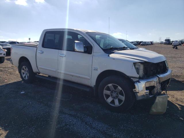 1N6AA07B64N592437 - 2004 NISSAN TITAN XE WHITE photo 4