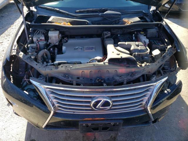 2T2BC1BA7FC002219 - 2015 LEXUS RX 450H BLACK photo 12