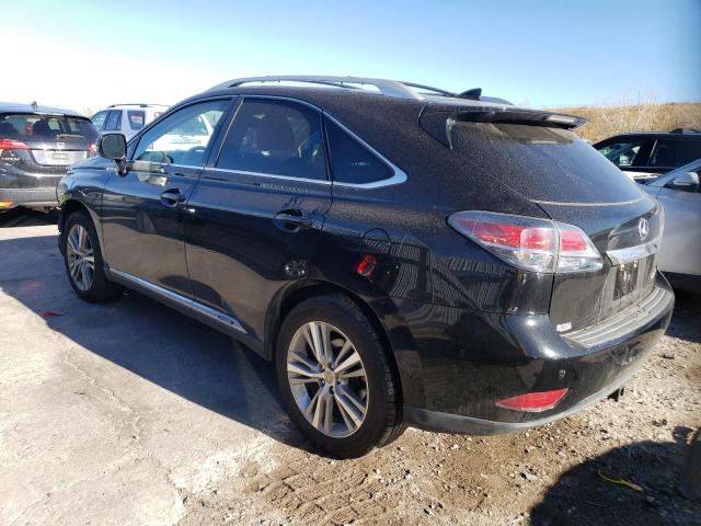 2T2BC1BA7FC002219 - 2015 LEXUS RX 450H BLACK photo 2