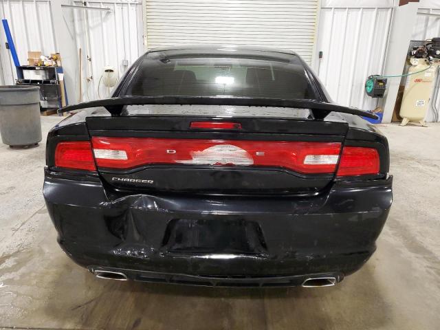 2C3CDXBG3EH150048 - 2014 DODGE CHARGER SE BLACK photo 6